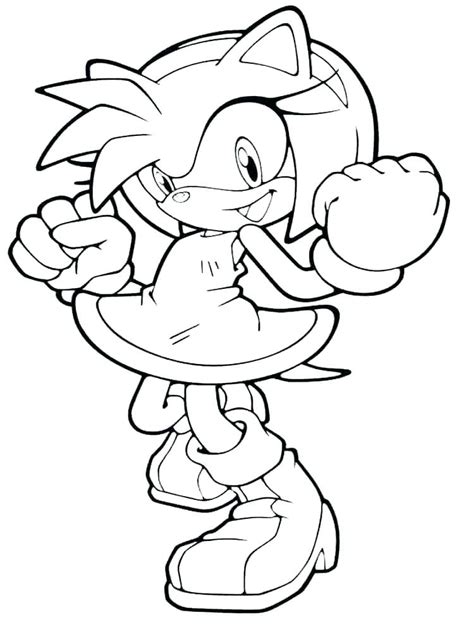 Sonic Characters Coloring Pages at GetDrawings | Free download