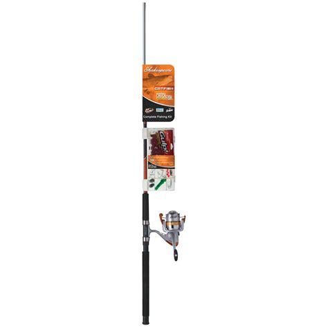 Shakespeare® Catch More Fish Catfish Rod & Reel Combo - 299422, Spinning Combos at Sportsman's Guide