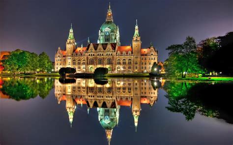 City Hall Hannover HD Desktop Wallpaper: Widescreen: High Definition ...