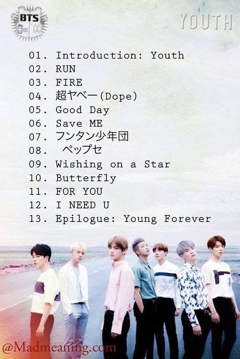 All BTS Songs and Albums Complete with Tracklist 2018 | Bts playlist ...