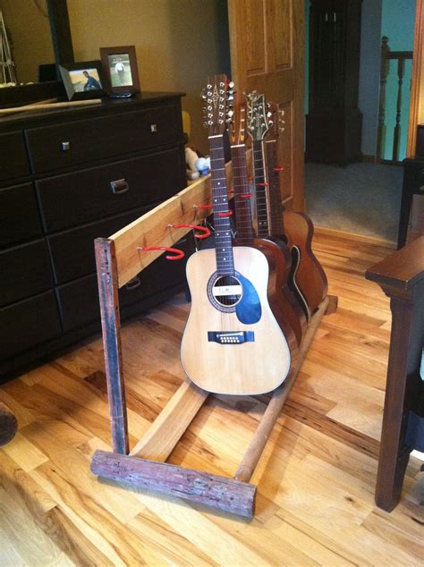 diy guitar stand ideas - Tatiana Birch