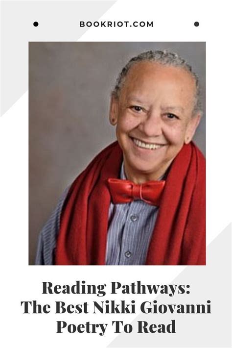 Reading Pathways: The Best Nikki Giovanni Poems | Book Riot