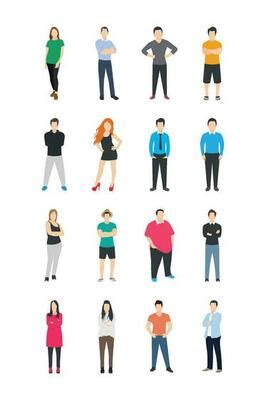 People Shapes Vector Art, Icons, and Graphics for Free Download