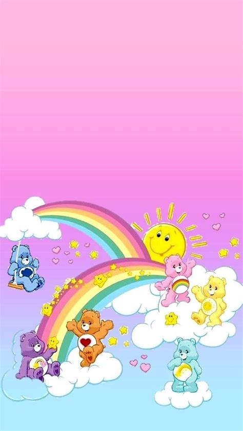 Cute Blue Wallpaper, Funny Phone Wallpaper, Bear Wallpaper, Disney Wallpaper, Care Bears ...