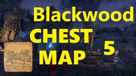 ESO Blackwood Treasure Map 5 Location! - (Guide Series) Elder Scrolls Online - YouTube