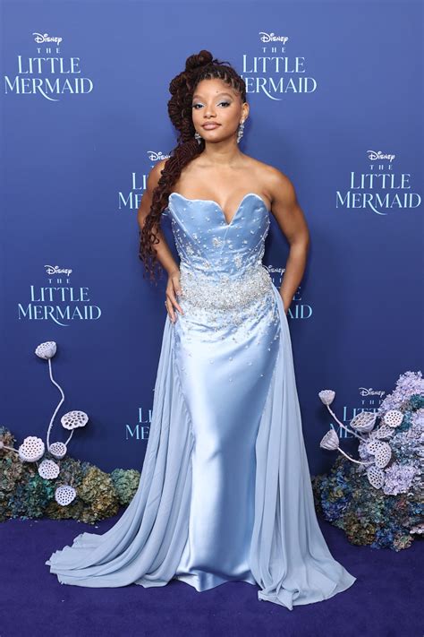 Everything Halle Bailey Has Worn To Promote "The Little Mermaid" - Fashionista