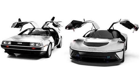 A Car Designer Just Gave the DeLorean DMC-12 a Modern Makeover