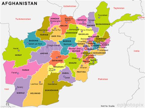 Afghanistan Mappa Province