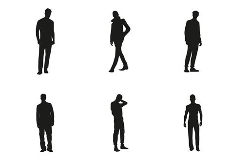 Vector Human Silhouette at GetDrawings | Free download