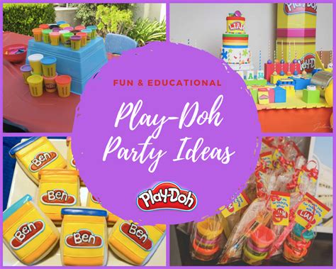 How to Create an Easy Play-Doh Birthday Party - What's On 4 Kids