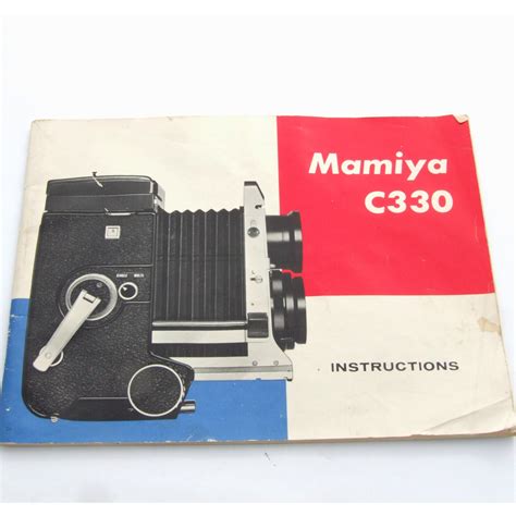 Mamiya C330 Instruction Manual – IanB Foto