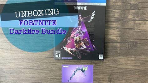 Fortnite Darkfire Bundle unboxing - YouTube