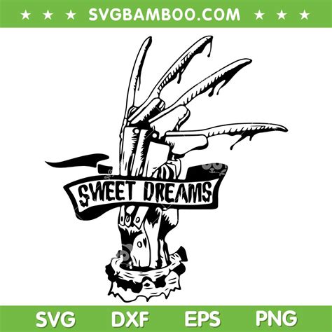 Freddy Krueger Claws SVG PNG