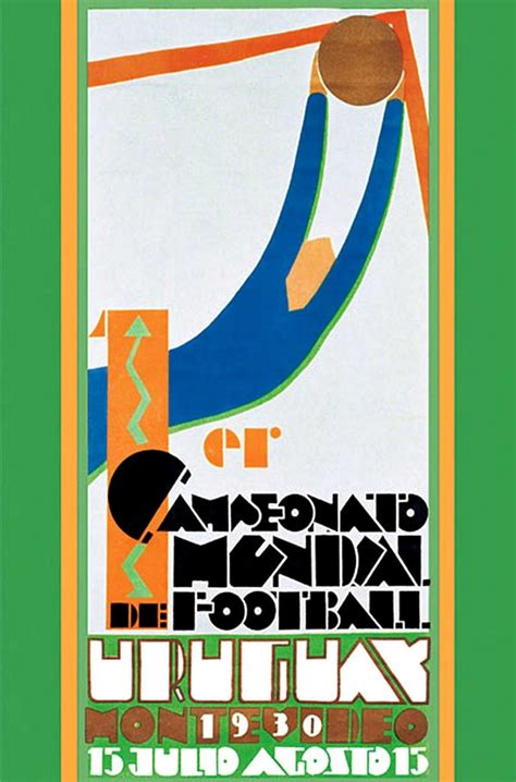 In 1930 the first football World Cup, Uruguay | Poster | Pinterest ...