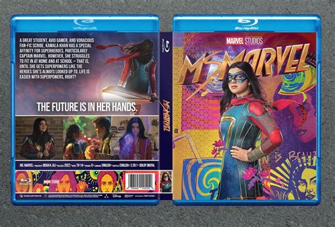 Ms Marvel Custom Blu-ray Cover W/ Case NO DISC - Etsy