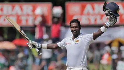 Angelo Mathews 3rd Sri Lankan batter to score 7000 Test runs