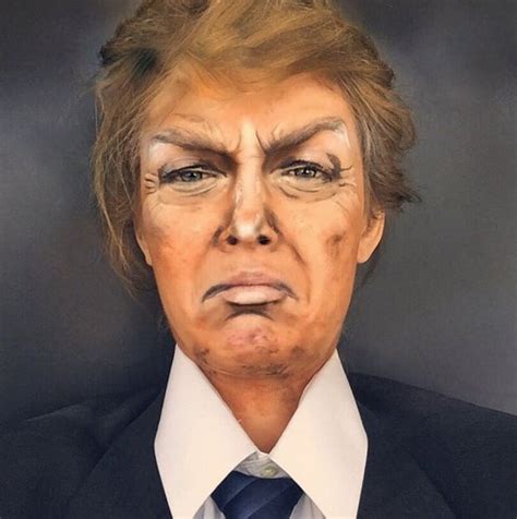 Donald Trump | Halloween Makeup Transformations | Rebecca Swift ...