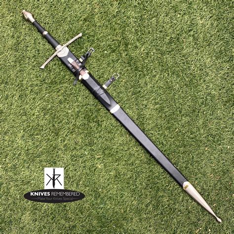 51" EUROPEAN Strider Ranger Sword with Scabbard - CUSTOM ENGRAVED