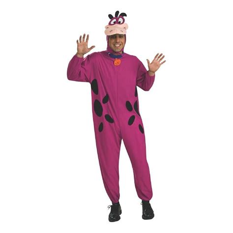 Warner Bros Dino The Flintstones Deluxe Adult Costume Pink X Large