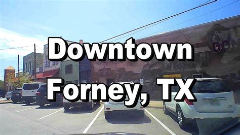 Downtown Forney, TX - YouTube