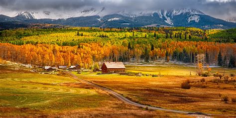 Photographs of San Juan Mountain Fall Landscapes