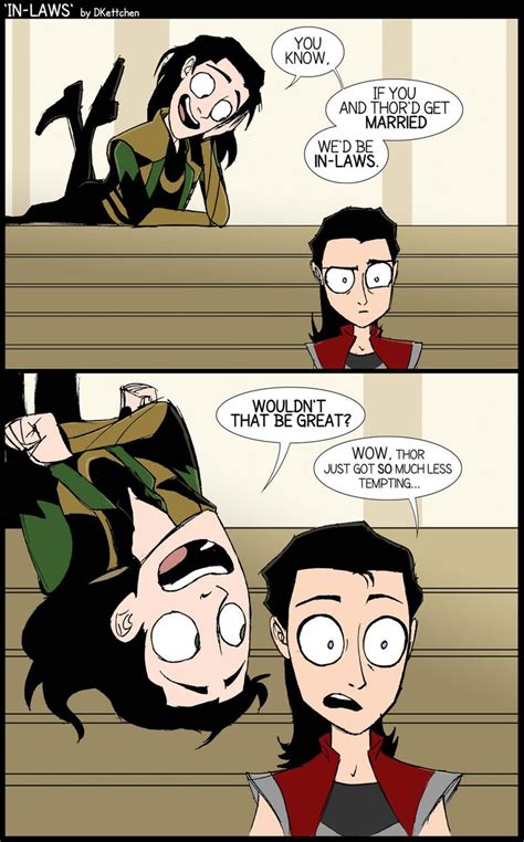 In-Laws by DKettchen on DeviantArt | Loki marvel, Marvel superheroes, Marvel funny