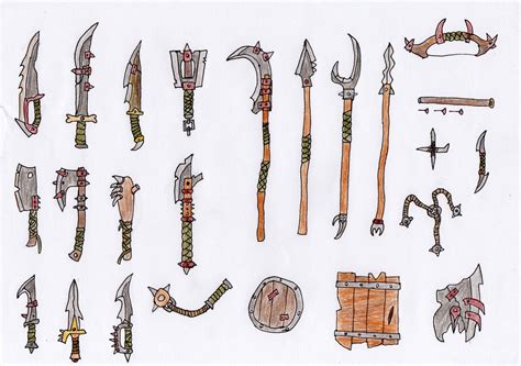 Goblin Weapons by Ben-The-fallen on DeviantArt