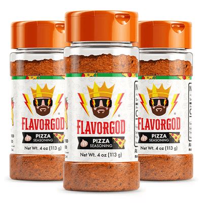 Buy the Best Pizza Seasoning, Healthy Seasoning | Flavor God Spice