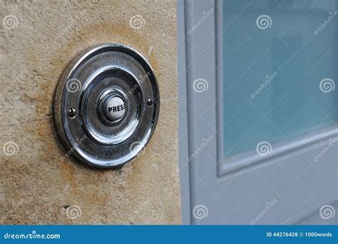 Doorbell Button stock photo. Image of agency, buttons - 44276428