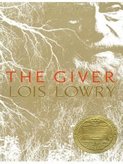 The Giver (Giver Quartet, Book 1) / the-giver-giver-quartet-book-1.pdf ...