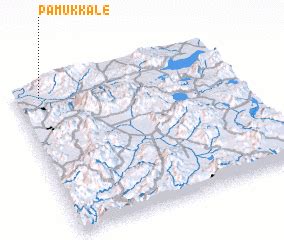 Pamukkale (Turkey) map - nona.net