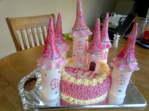 Bakelady Bakes: Fairy Tale Princess Castle Cake