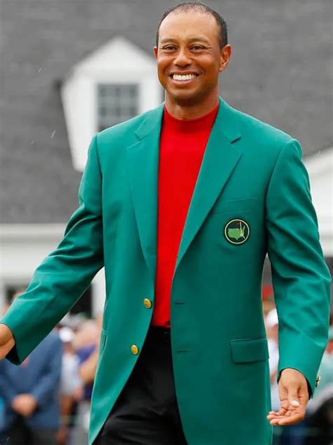 Shop Tiger Woods Green Jacket | Tiger Woods Sixth Green Blazer