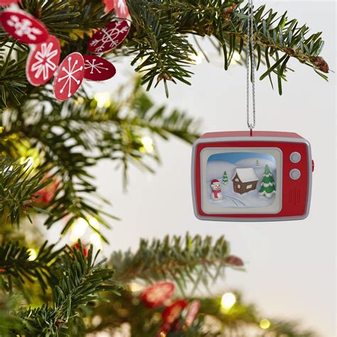 Mini Tiny Telly Ornament With Light, 1 in 2021 | Christmas tree ornaments, Christmas ornaments ...