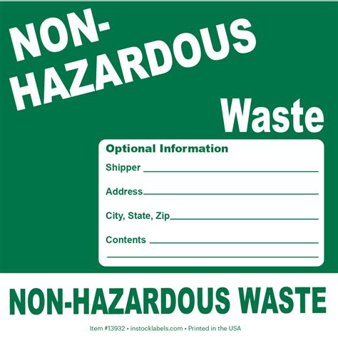 Printable Hazardous Waste Labels - vrogue.co