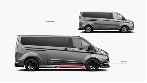 Ford Tourneo Custom X Final Edition - styling, Transit body kit - Carlex Design | Transit custom ...