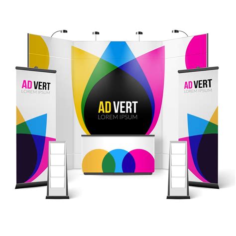 Exhibition Stand Color Design 478678 Vector Art at Vecteezy