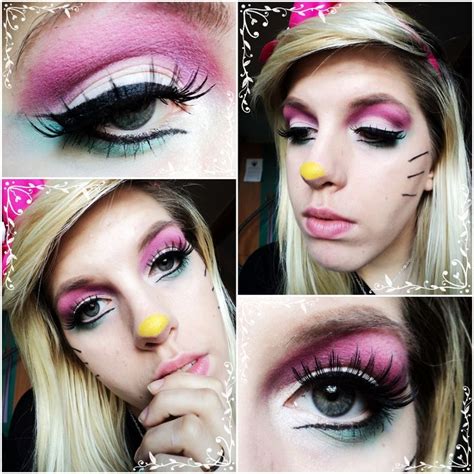 Hello Kitty-makeup | Hello kitty makeup, Cool halloween makeup, Halloween makeup artist