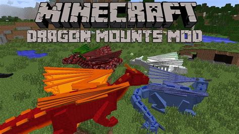 DRAGON MOUNTS MOD 1.7.10 - Minecraft Mod - YouTube