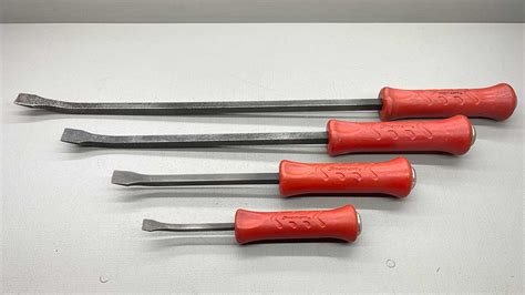 Snap On Heavy Duty Striking Pry Bar 4pc Set - Tool Exchange