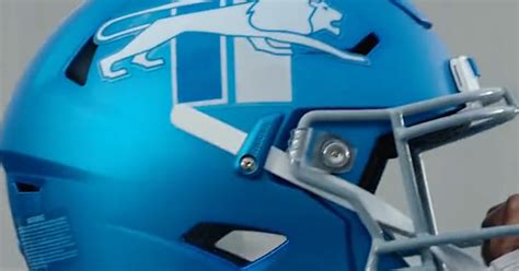 VIDEO: Detroit Lions unveil 2023 alternate helmet design - Pride Of Detroit