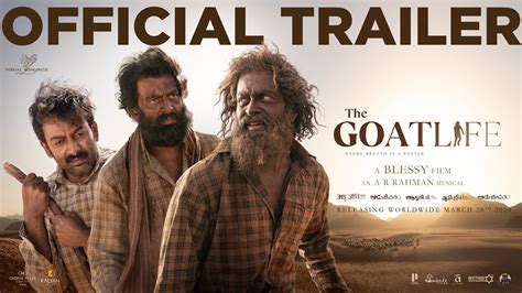 Video : The Goat Life Official Trailer (A R Rahman, Prithviraj Sukumaran, Amala Paul) | Latest ...