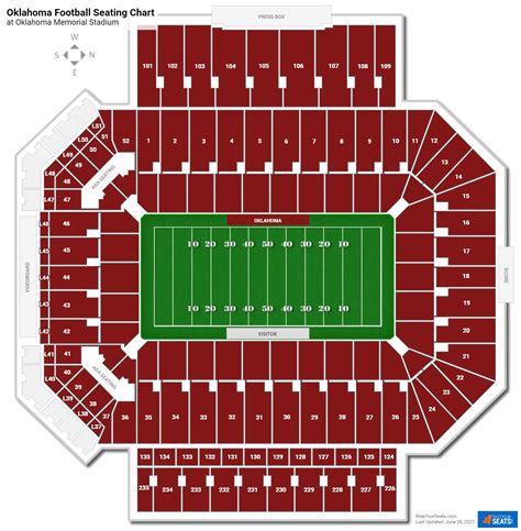 University Of Oklahoma Football Stadium Seating Chart | Brokeasshome.com