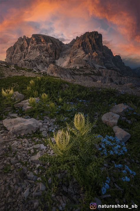 Sunset in the dolomites : LandscapePhotography