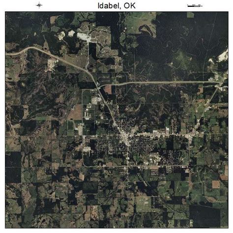 Aerial Photography Map of Idabel, OK Oklahoma