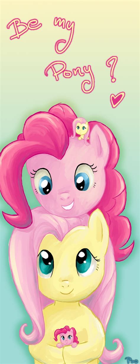 Fluttershy and Pinkie Pie by tite-pao on DeviantArt