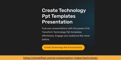 Simplified AI Presentation Maker for Technology PPT Templates — Unlock ...