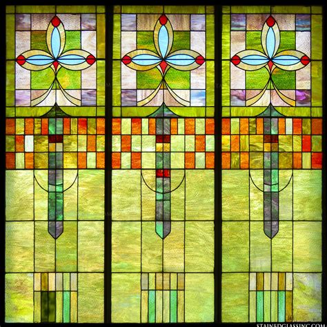 Art Deco Stained Glass Patterns