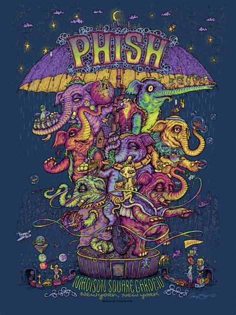 Phish – MSG Poster | Marq Spusta