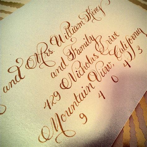 Wedding Calligraphy | Calligraphy by Jennifer | Nationwide Calligraphy ...